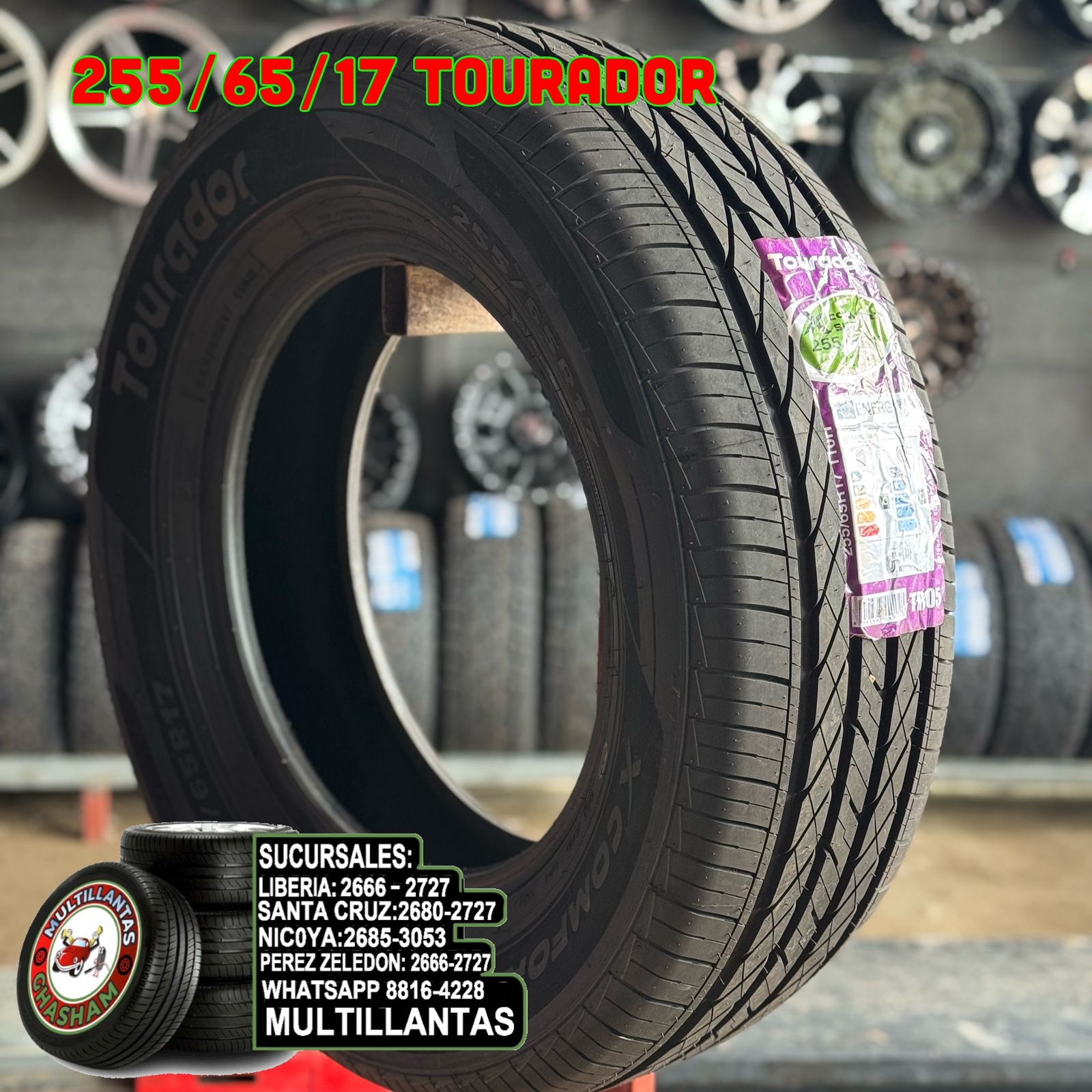 255/65/R17 TOURADOR HT